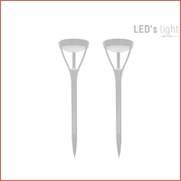 2 x LED's Light XXL solar tuinlamp