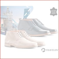 Travelin' London leren of suede schoenen