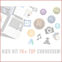 Kies zelf uit meer dan 70 online cursuss..