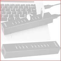 10-poorts Orico USB 2.0 Hub