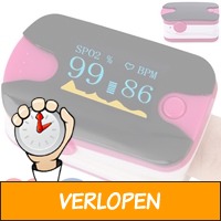 OLED harstlag & SpO2 Pulse Oximeter met alarm