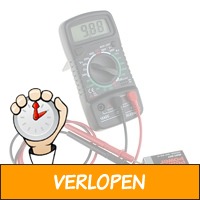 Digitale multimeter met achtergrondverlichting