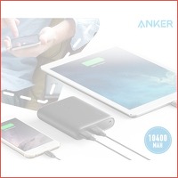 Anker Powercore 10400 met Power IQ