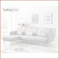 Scandinavische Bobochic hoekbank