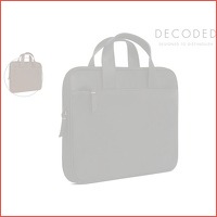 Decoded Waxed Slim MacBook tas