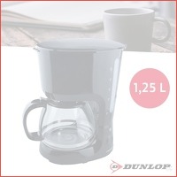 Dunlop koffiezetapparaat 1,25 liter