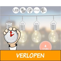 4 x solar gloeilampen