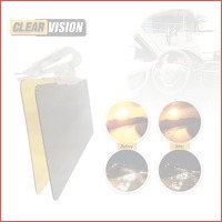 Clear Vision dubbele anti-zonneklep