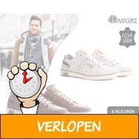 Casual leren NoGrz herensneakers