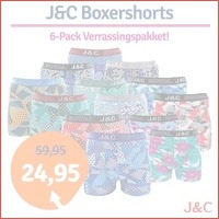 JC boxershorts verrassingspakket