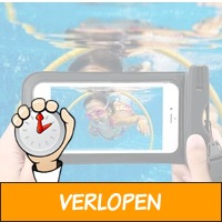 100% waterproof hardcase voor je smartphone