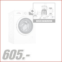 Bosch wasmachine met keukenmachine