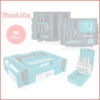 Makita 96-delige boor- en bitset in M-bo..