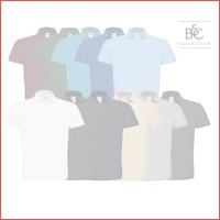 2 stuks poloshirts van B&C