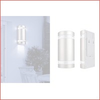 Draadloze RVS LED-buitenlamp