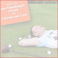 Golfcursus voor 1 of 2 personen