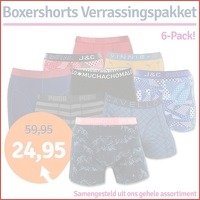 Boxershorts verrassingspakket