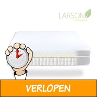 Larson Oslo matras met 3 speciale foamlagen en pocketve..