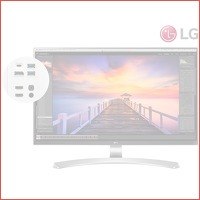 LG 27 4 K monitor