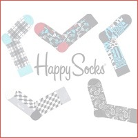 3-pack of 4-pack Happy Socks sokken