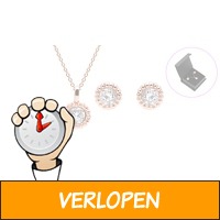 Set van oorbellen en ketting