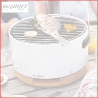 Bekroonde design tafelbarbecue