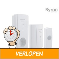 Byron draadloze deurbelset