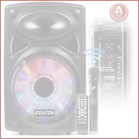 Fenton FPS12 mobiele karaoke set