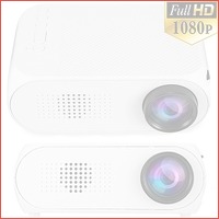 Mini 600 Lumens 1080P Full HD LED-projec..