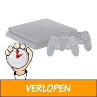 PlayStation 4 met twee controllers