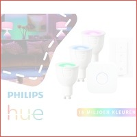 Philips Hue GU10 starterkit + dimmer