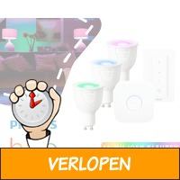 Philips Hue GU10 starterkit + dimmer