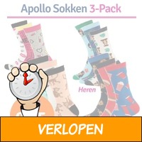 3-pack Apollo Computer sokken