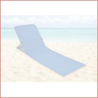 Strandmat met rugsteun