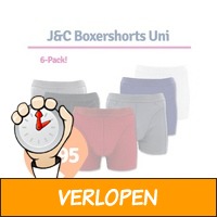 6-pack J&C boxershorts