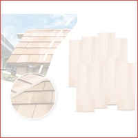 3-laagse red cedar houten dakpannen