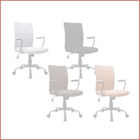 Ergonomische PU-lederen bureaustoelen