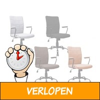 Ergonomische PU-lederen bureaustoelen