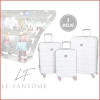 3-delige kofferset van Le Fantome