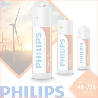 Krachtige Philips Longlife Batterijen