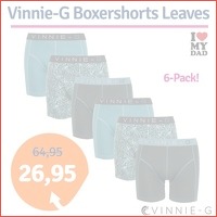 6-pack Vinnie-G Leaves boxershorts