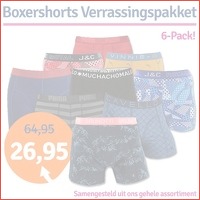 Boxershorts verrassingspakket