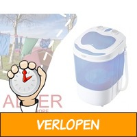 Mini wasmachine voor vakantie