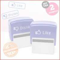 Like en Dislike stempel