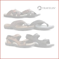 Travelin slippers en sandalen