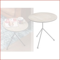 Lifa Living tafel met metalen onderstel