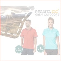 Regatta polo's voor dames en heren