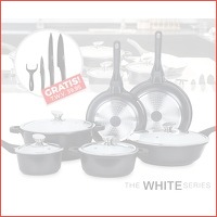10-delige pannenset Van White Series
