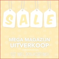 Mega outdoor uitverkoop