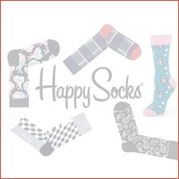 3-pack of 4-pack Happy Socks sokken